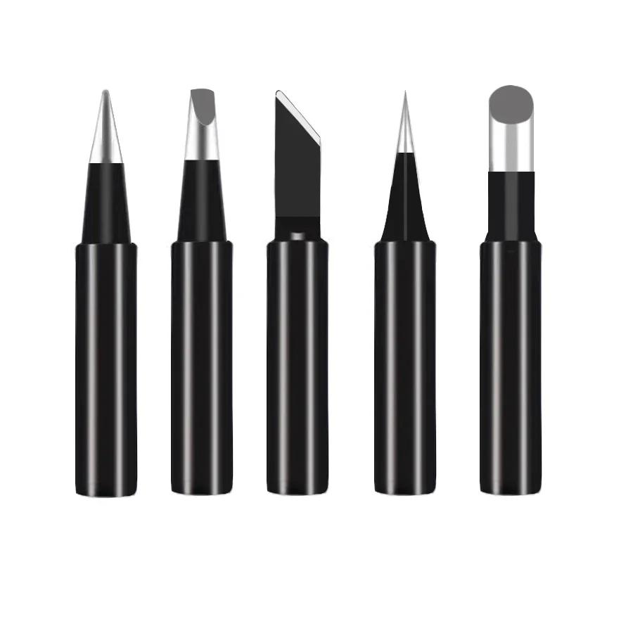 Пайка паяльник наконечники 900M-T для hakko 933.376.907.913.951,898D,852D+ 852D паяльная ремонтная станция 5ШТ/КОМПЛЕКТ