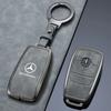Новый 2025 Для Mercedes Benz A C E S G-Класс GLC CLE CLA GLB GLS W177 W205 W213 W222 X167 AMG Сплав Цинка Кожаный Брелок для Автомобильного Пульта ДУ Co