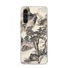 Чехол для телефона в китайском стиле, арт, тушь, для Samsung Galaxy A17 A16 A14 A15 A13 A57 A56 A54 A55 A53 A37 A36 A34 A35 A33 A26 A24