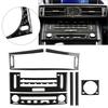Carbon Fiber Console CD&AC Panel Cover Trim Set For Lexus IS250 IS350 2014-2018