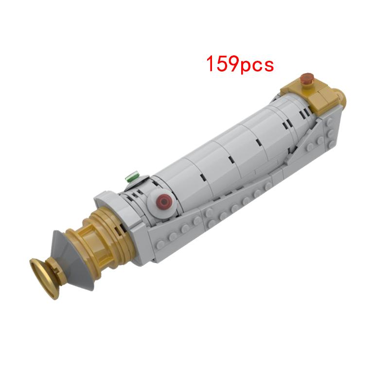 Точечные собранные строительные блоки MOC-88352 игрушка-пазл световой меч креативный подарок модель украшение