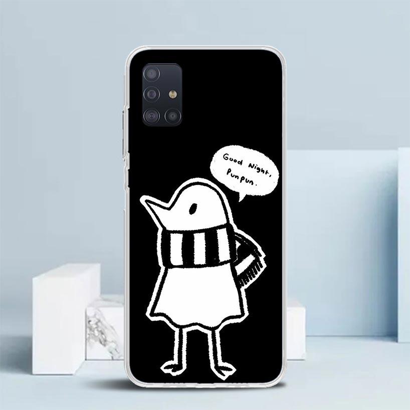 Oyasumi Punpun Soft Cover for Samsung Galaxy A12 A22 A32 A52 A72 A02S Phone Case Note 20 Ultra 10 S10 Plus A51 A71 A50S A20S A10