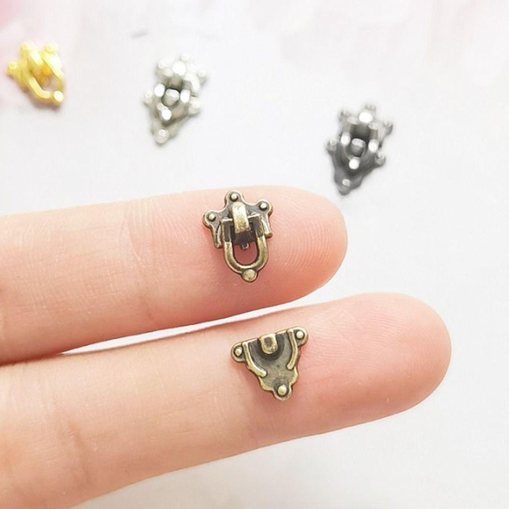 5 шт. Мини DIY Ручной 4 цвета Кукольный чемодан Застежка Высокое качество Детали для кукольных сумок Кукольные аксессуары