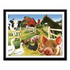5D Diy Diamond Painting Cross Stitch Farm Diamond Pattern Home Decoration Embroidery Animals Craft