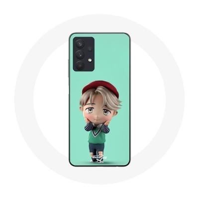 Coque - MANIACASE - Samsung Galaxy A32 5G - BTS TinyTAN Jimin - Souple - Synthétique