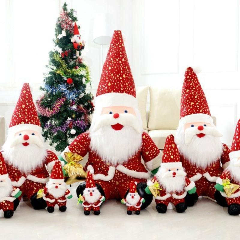 Санта-Клаус кукла плюшевая игрушка рождественское украшение кукла рождественское событие подарок
