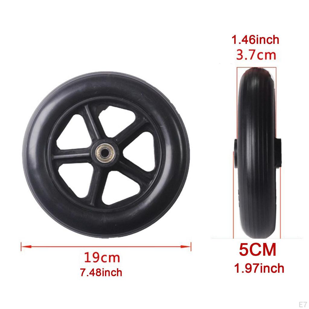 Замена переднего колеса инвалидной коляски Противоскользящие Легко устанавливаемые ролики для коляски