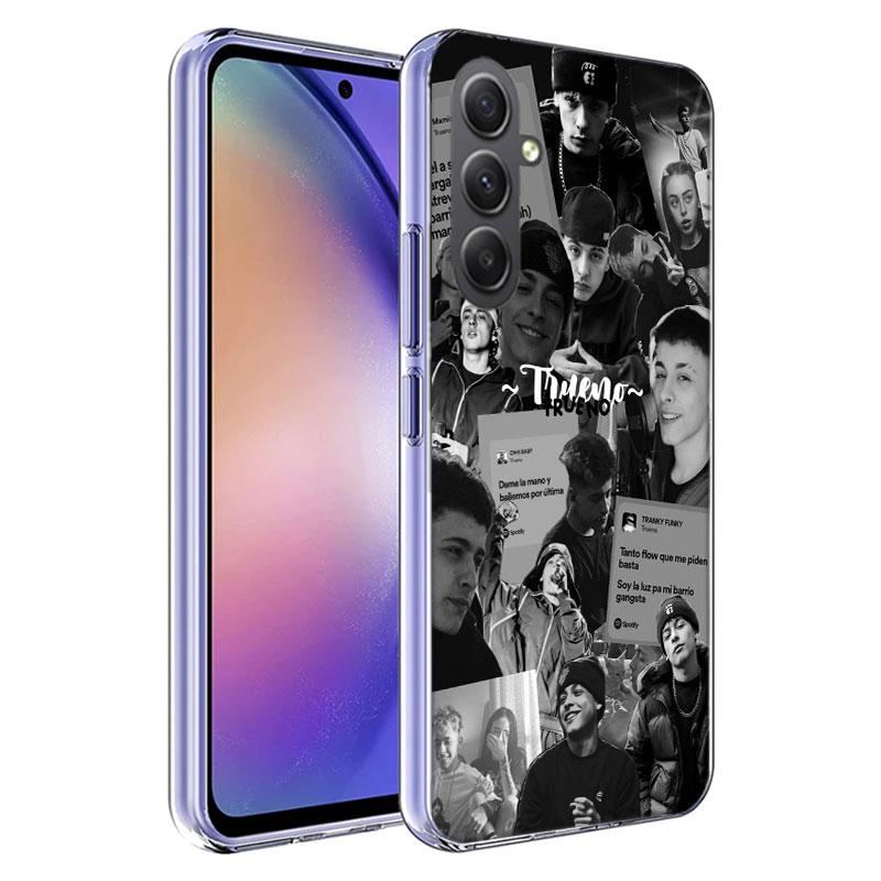 Trueno Rapper Phone Case for Samsung A16 A26 A36 A56 A17 A37 A57 A07 A06 A02S A03 A04S A05S Galaxy Note 20 10 A50S A71 A51 A31 A