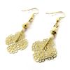 [N6280] - Beige Gold 'Carmen' Earrings