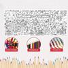 Funny Large Christmas Coloring Poster for Drawing Paper DIY Doodle Tablecloth Christmas Background Decor Christmas Decor