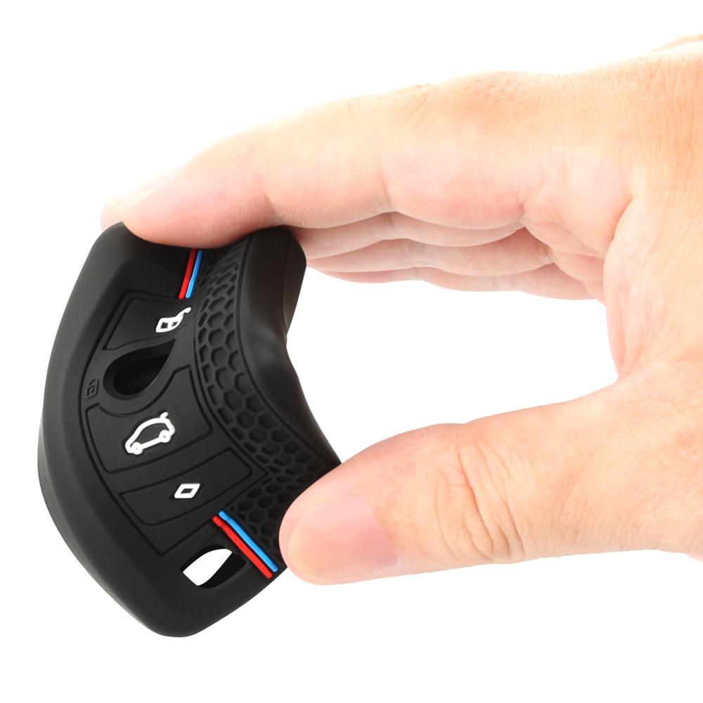 Силиконовый чехол для ключа автомобиля Чехол Сумка для BMW F20 F30 G20 f31 F34 F10 G30 F11 X3 F25 X4 I3 M3 M4 1 3 5 Серии Автоаксессуары