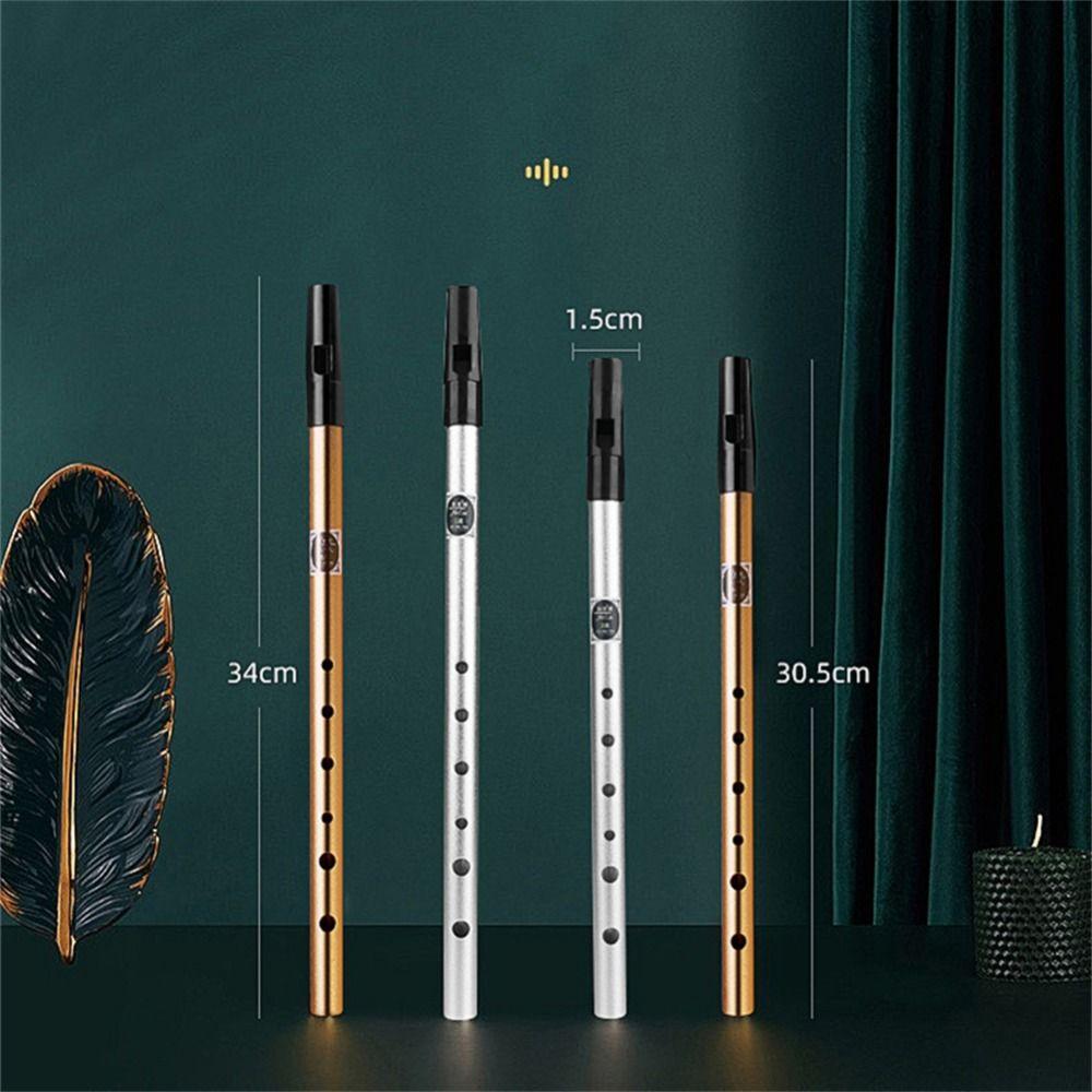 Instrument C/D Key C/D Tone Crisp Sound Tin Penny Whistle Ireland Flute 6 Hole Flute Whistle Flute