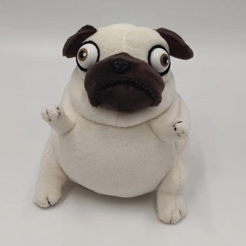 Мягкие игрушки Kawaii Dog The Elf Fat Pug Sitting Pug Dogs Toy Stuffed Dolls for Kids Children Birthday Gift Dolls