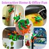 Realistic Magnetic Frog Toy Stress Relief Toys Jointed Jumping Frogs Model Frog Fridge Magnets