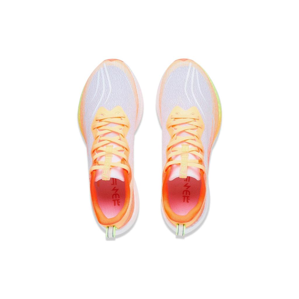 Кроссовки женские Li Ning Red Rabbit 6 Pro, флуоресцентные, дынно-оранжевые ARMT044-6