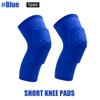 1/2Pcs Knee Support Brace Pads, Breathable Short Shockproof Honeycomb Football Volleyball Compression Kneepad Protector Gear
