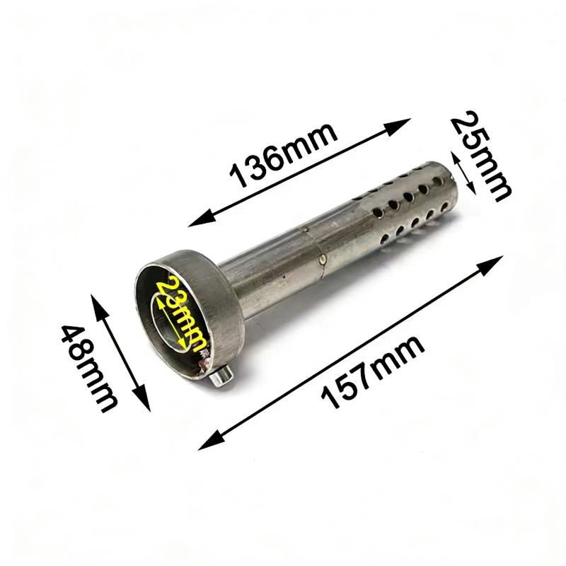 Universal 48mm Motorcycle Exhaust Muffler Pipe Removable DB Killer Silencer Sound Reducer For Honda Yamaha Noise Eliminator