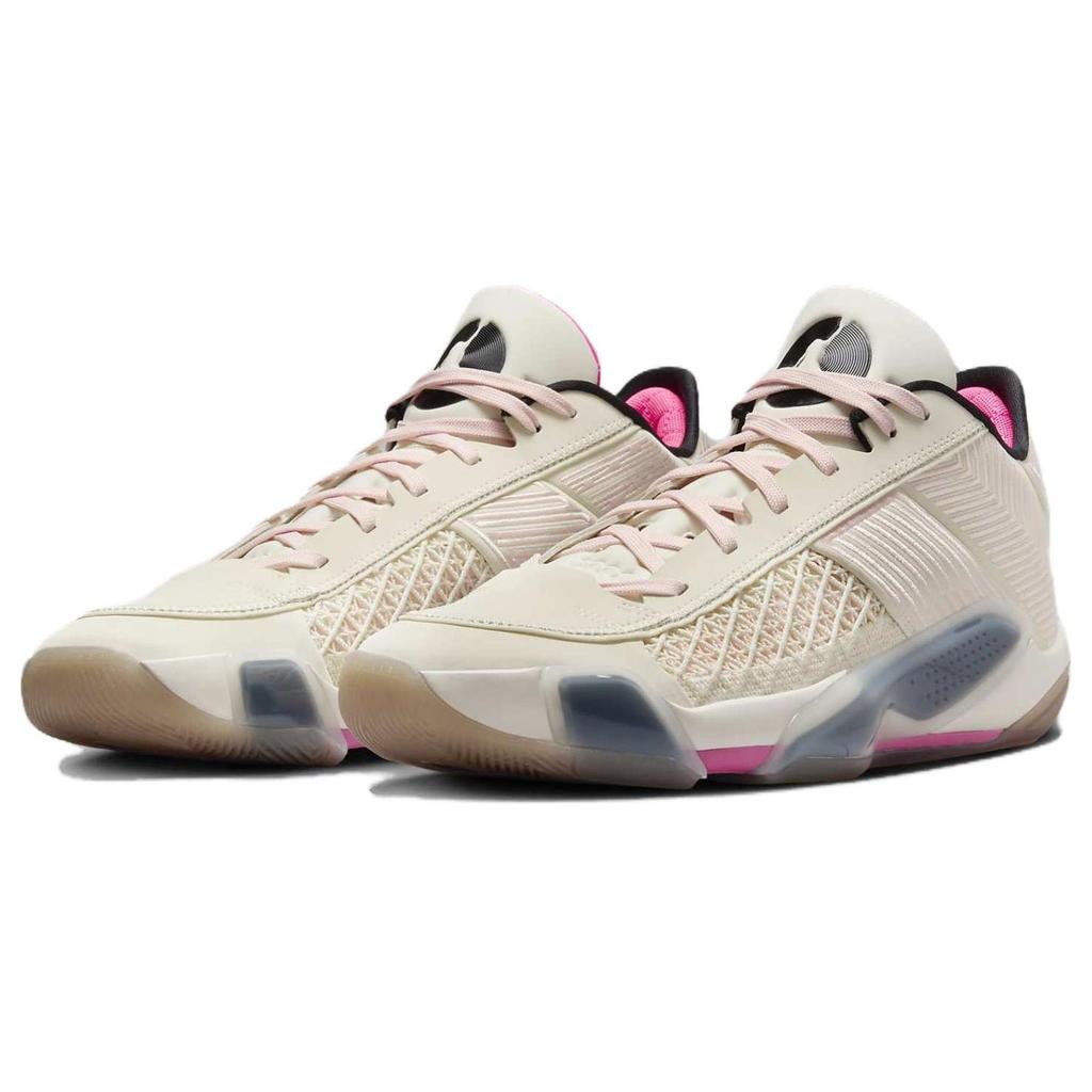 Мужские кроссовки Air Jordan 38 Low Fresh Start Cream Coconut-Milk Black FD2326-100