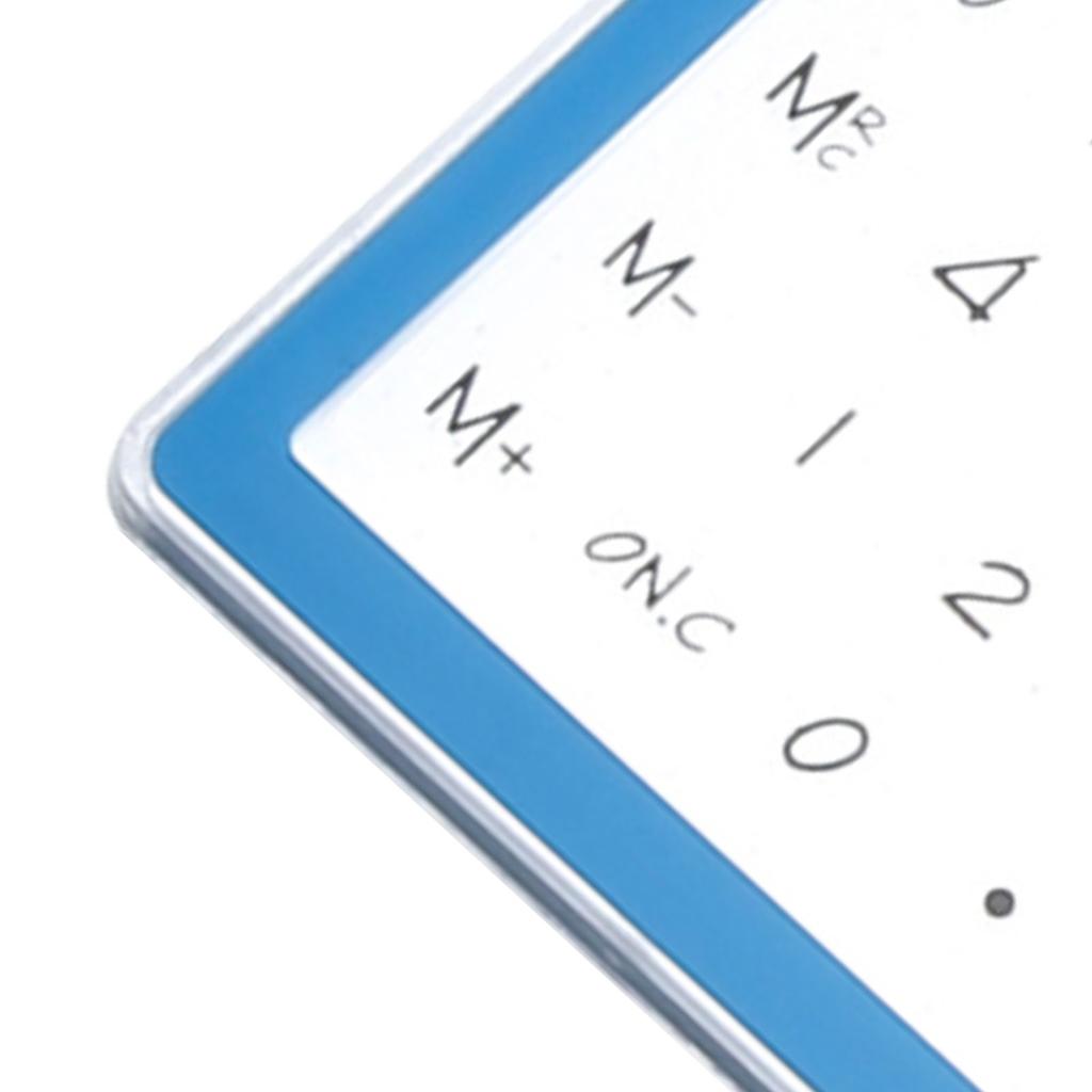 Калькулятор на солнечной батарее с сенсорным экраном, 8-разрядный ЖК-дисплей, портативный прозрачный калькулятор для офиса, школы, дома