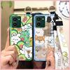 Fashion Design Ring Phone Case For Nokia HMD Pulse/Pulse+/Pulse Pro Anti-dust Wrist Strap Back Cover Cartoon Protective