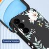Floral Print TPU Lanyard Soft Case For Samsung S25 S24 FE S23 Ultra S22 A36 A16 A55 A15 A35 A06 A05 A25 A54 Slim Shockproof Matte Phone Cover