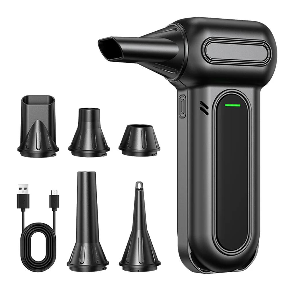 Electric Air Duster Air Blower 400000 RPM Super Power Rechargeable 3-Gear Brushless Motor for Car/PC/Home/Outdoor Air Blow Gun