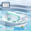 Взрослые и детские модели. Очки для плавания HD с большой оправой. Очки для дайвинга с защитой от запотевания и цельными берушами. Оборудование для плавания.