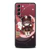 Милый Genshin impact xiao Для Samsung Galaxy S22 Ultra S20 S21 FE 5G S10 S9 Plus S10E S8 Чехол для телефона Note 10 Lite 20 Черная крышка