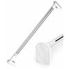 TITIROBA Strong Tension Rod Tension Rod Stainless Steel Strong Load No Drilling 2m 3m Telescopic Rod Closet Rod Curtain Rod Shower Curtain Rod Clothes