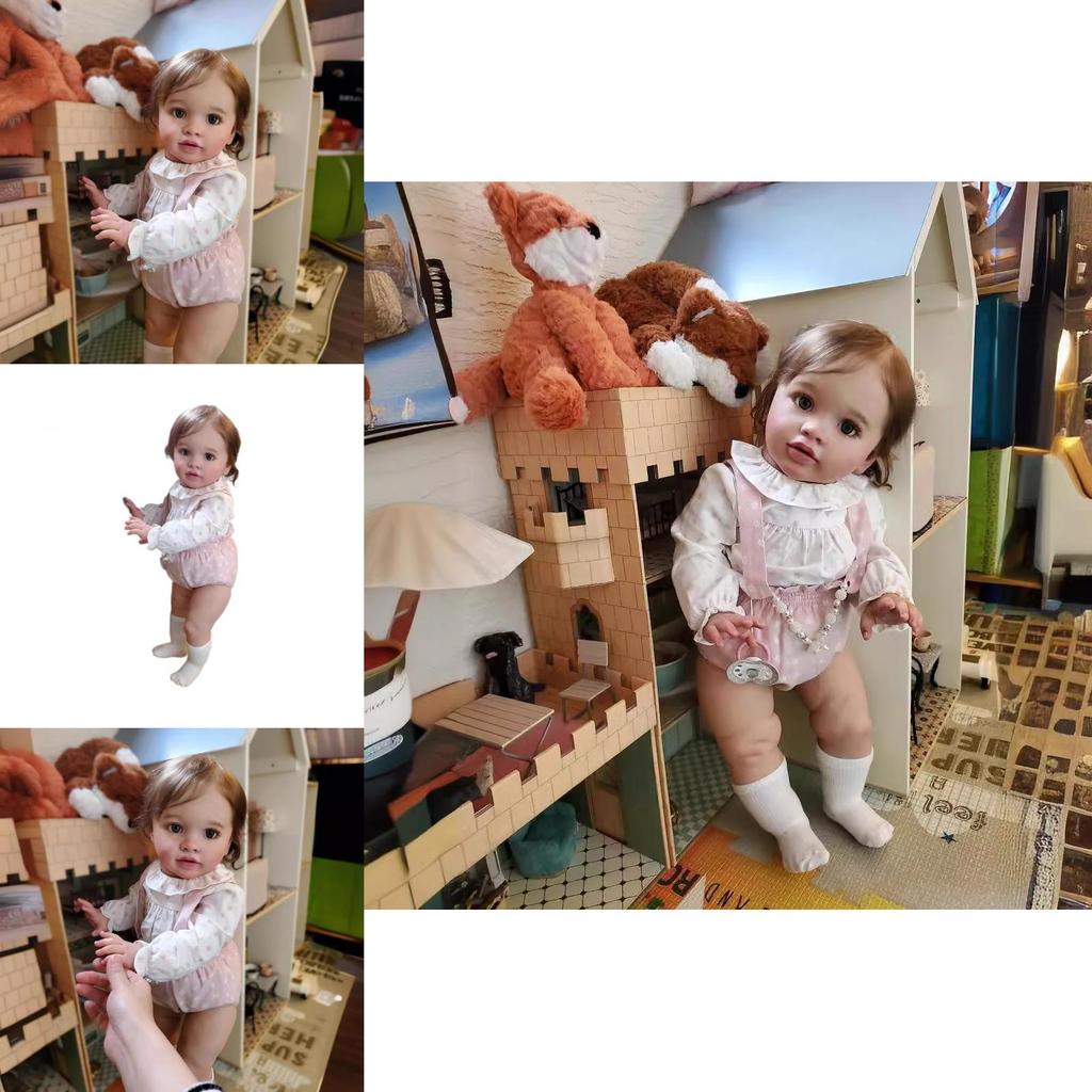 Силиконовая кукла-младенец Реборн с реалистичными чертами лица для коллекционеров и для подарка