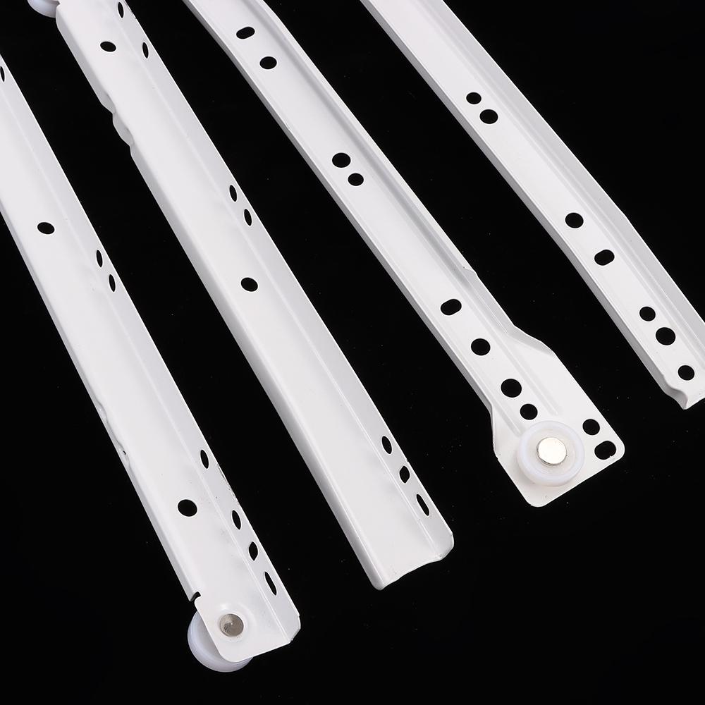 Мебель Две направляющие для шкафа Направляющие для ящиков Компьютерный стол Выдвижные шкафы Ролик для клавиатуры