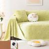 INS Style Simple Sofa Towel Rabbit Plush Autumn and Winter New Sofa Cover Fabric Пылезащитный всеобъемлющий универсальный чехол для дивана Одеяло