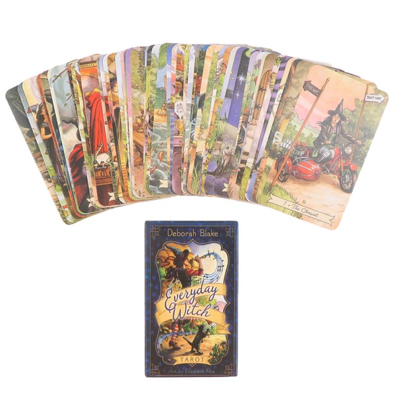 78 шт. карты Таро ведьмы на каждый день, пророчество, гадание, колода для вечеринок, настольная игра Таро