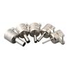 5pcs Stainless Steel Nozzles for 850 852D 898 Hot Air Welding Soldering Station Compatible with 906 968 850 and Others