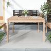 VidaXL Garden Table 121x82.5x76 Cm Solid Pine Wood 823969
