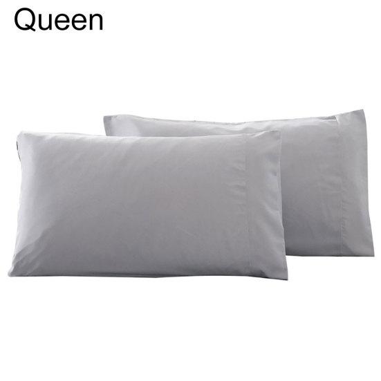 2 шт. однотонный чехол для подушки King Queen для дома, спальни, кровати