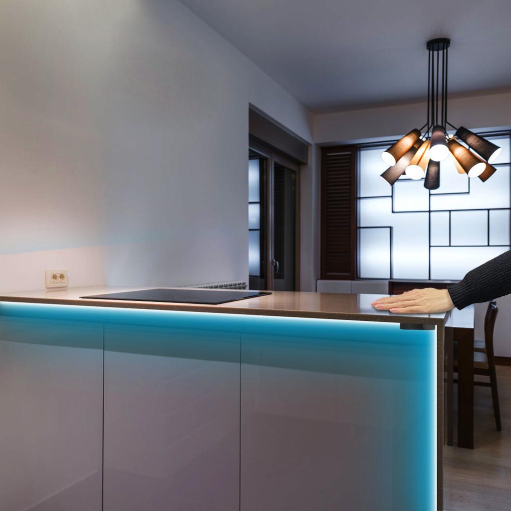 Dimmable 12V 5A Penetrable Wooden Touch Switch Hand Sweep Sensor Dimmer Wireless Control Switch For Smart Home LED Light Strip