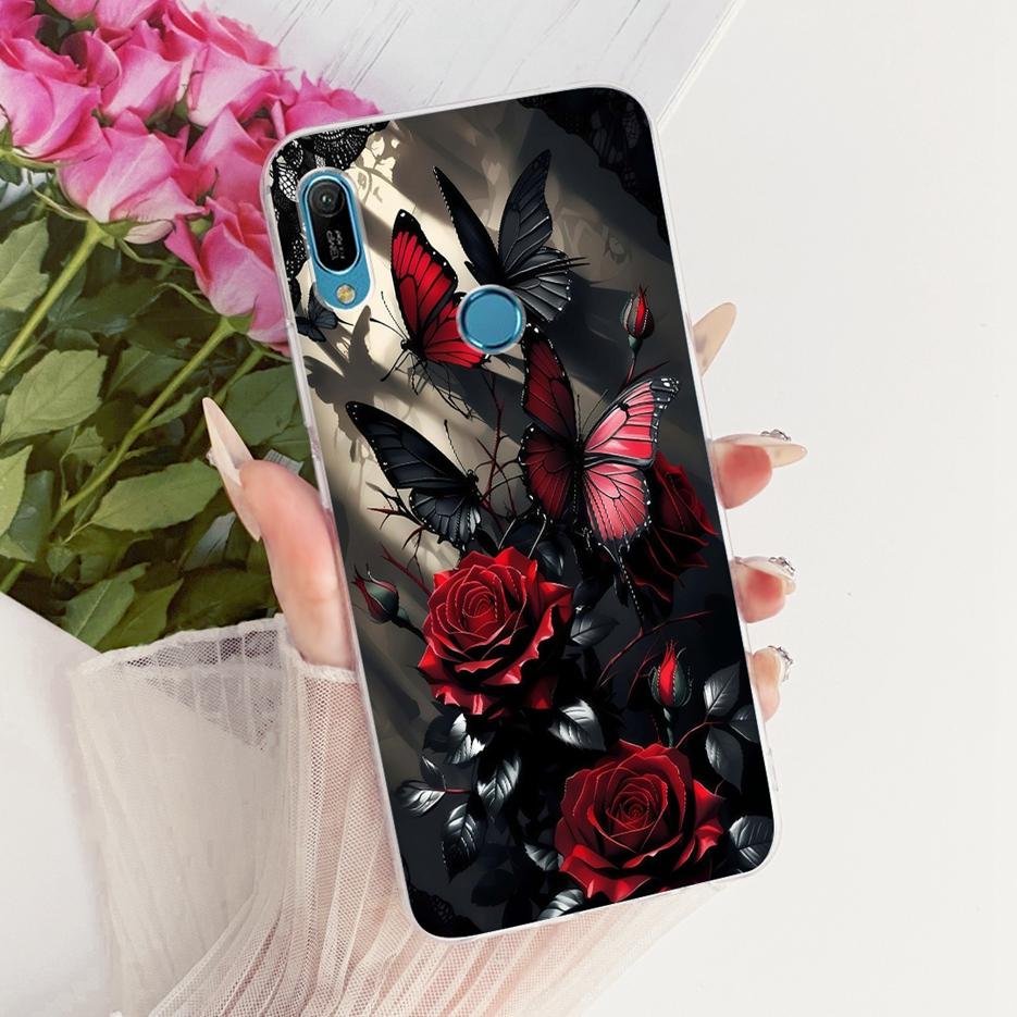 Чехол для Huawei Y6s 2019 JAT-LX3 Милый Лев Модный Расписной Чехол Мягкий Силиконовый Чехол Для Huawei Y6 Prime 2019 Y62019 Fundas Coque