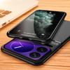 Нескользящая текстура Ударопрочный чехол для телефона для Xiaomi 17 Pro Max Мягкая ТПУ рамка ПУ кожа Магнитная защитная задняя крышка Fundas