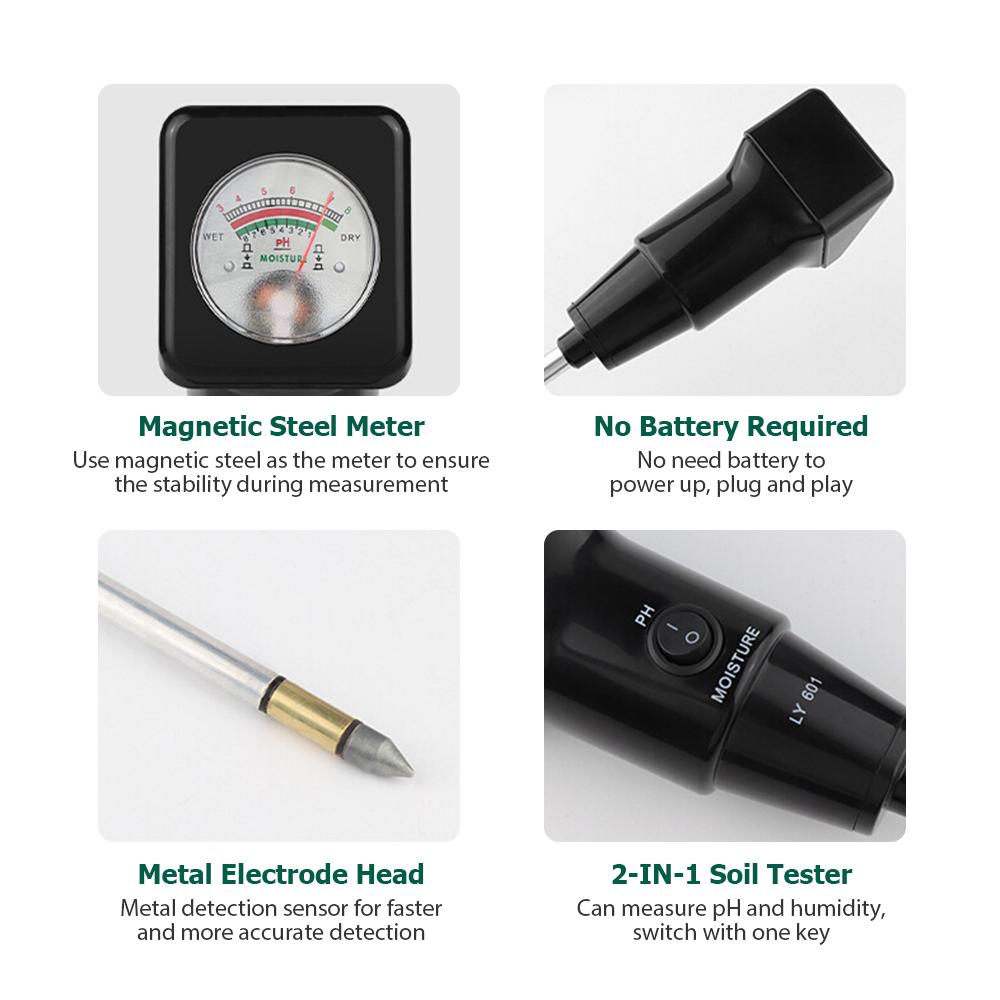 2-в-1 высокоточный детектор почвы, теплица, посадка, сельскохозяйственный тест, мониторинг почвы