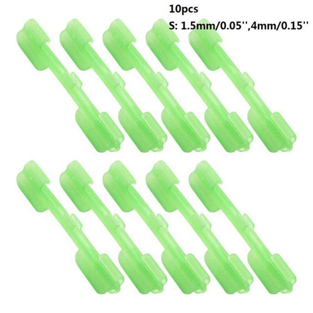 Fishing Rod Luminous Fishing Float Tip Clip Night Float Clip Fishing Glow Stick Light Stick Holder