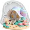 Shell House Silicone Mold Conch House Fondant Molds Cake Decorating Tools Theme Cake Dessert Decorated Chocolate Candy Mold
