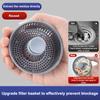 Kitchen Sink Strainers With Handle Stopper Sink Drain Basket Stainless Steel Mesh Filter Waste Hole Trap Strainer
