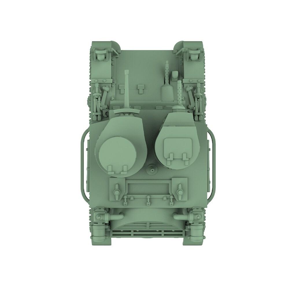 SSMODEL 1/200 Набор военной модели США M2A2 Легкий танк