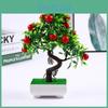 Chili Orange Red Fruit Artificial Plant Bonsai For Home Decor And Ideas Gift