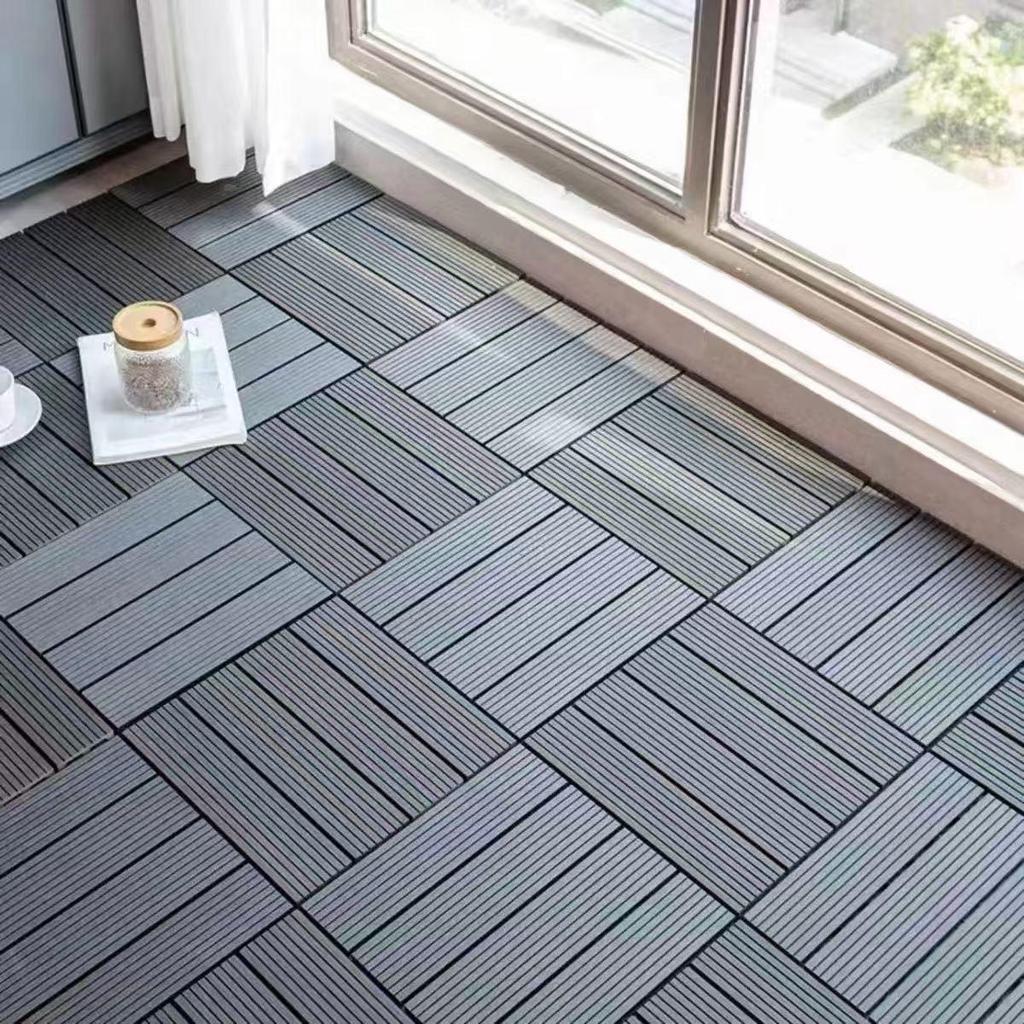 Взаимозаменяемое уличное ДПК покрытие: Влагостойкий, Дерево-пластик для балкона или террасы в скандинавском стиле.