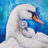 50X50 см алмазная живопись 5D Лебедь полная дрель квадратная Алмазная вышивка животных наборы для вышивки крестом из бисера DIY стразы настенное искусство
