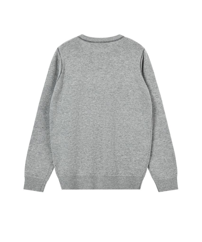 REST&RECREATION Stitch Wool Knit Cardigan - Gray