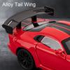1:32 Сплавные Миниатюрные Автомобили Игрушка Viper GTR R35 Литые Модели Световая Музыка Резиновые Шины Модель Суперкара с Оттяжкой для Мальчиков Рождественские Подарки
