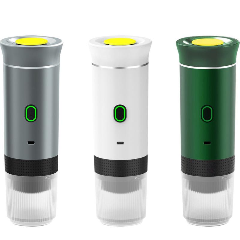 Компактная электрическая эспрессо-машина для дома и отдыха на природе.